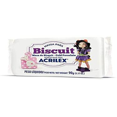Imagem de Acrilex - Massa 90G Para Biscuit Branco Acrilex 74900519