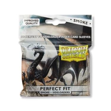 Imagem de Arcane Tinman Dragon Shield Sleeves Sideloader Smoke (100) Cartão