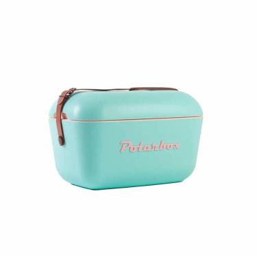 Imagem de Bolsa Térmica Cooler Retrô Com Alça Em Couro 20 Litros - Polarbox