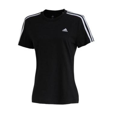 Imagem de Camiseta Adidas Feminina 3 Listras Treino