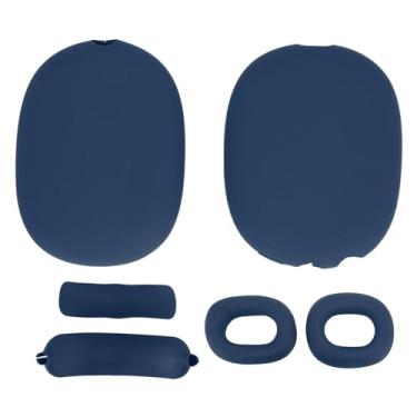 Imagem de Capa Protetora de Fone de Ouvido para IOS, Conjunto de Capas de Copo de Ouvido Portátil para Substituição, Capa Protetora de Silicone para Fone de Ouvido sobre a Orelha