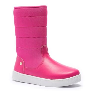 Imagem de Bota Infantil Feminina Meninia Tininha Casual Confortavel (Bota Tênis, Pink, BR, Criança de 4 a 8 anos, Numérico, 31)