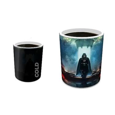 Imagem de Morphing Mugs Star Wars – Obi-Wan Kenobi – Darkness Has Arrived – Uma caneca de cerâmica que muda de cor de 325 ml – Imagem revelada quando um líquido quente é adicionado!