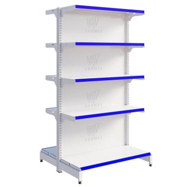 Imagem de Gôndola Fit 40 Centro 1 Inicial 2,02m Comercio Farmácia Loja - Amapá