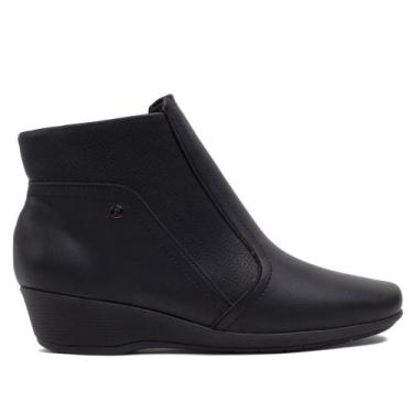 Imagem de Bota Feminina Piccadilly Ivone Anabela Preto