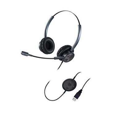 Imagem de Fone de ouvido USB, Binaural-with Active Noise Cancelling for Microphone