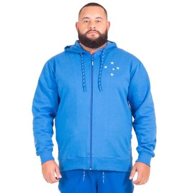 Imagem de Moletom Canguru Cruzeiro Oficial Raposa Plus Size Masculino-Masculino