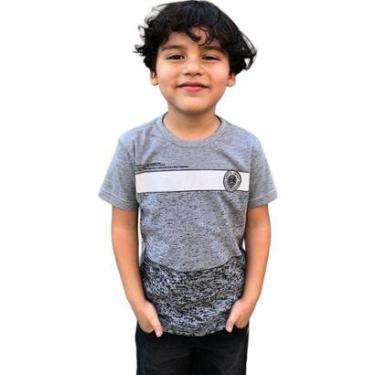 Imagem de CAMISETA GANGSTER INFANTIL ESTAMPADA NA FRENTE-Masculino
