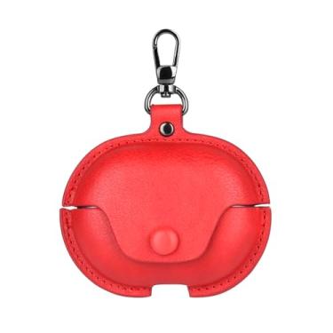 Imagem de YOUULAR Capas de fones de ouvido para Huawei FreeClip, capas de couro PU empresariais capas de carregamento