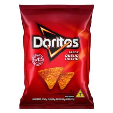 Imagem de Doritos Queijo Nacho Elma Chips Pequeno Kit 20 Pacotes