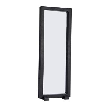 Imagem de Caixa de exibição de moedas ornamento pulseira titular medalha de marinheiro caso de exibição brinco suporte de parede flutuante mini quadros gabinete pulseira exibição quadro laços kits de mão 3d 3x3