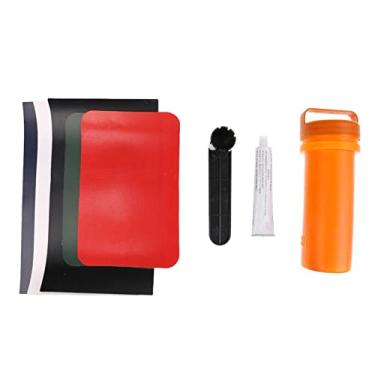 Imagem de Luzhengyang Kit de reparo de barco | Acessórios para canoa de remendo de natação | Ferramenta de fixação de brinquedos aquáticos infláveis para caiaque | Conjunto de cola portátil para chave inglesa