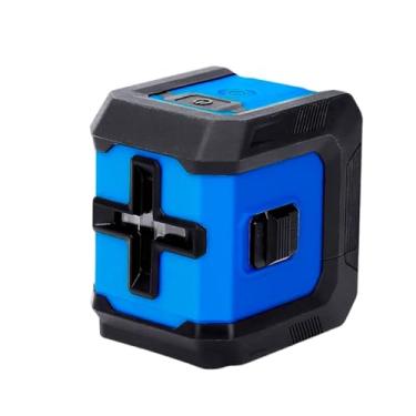 Imagem de Nível Laser 3D Multifuncional, 2 Linhas em Cruz, 4 Modos de Brilho, Mini Tripé, Suporte Magnético, Baterias Recarregáveis, Cabo Tipo-C