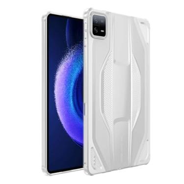 Imagem de Capa para tablet Xiaomi MI Pad 6 Pro à prova de choque capa traseira de silicone macio para xiaomi Mi Pad 6 Pro (transparente, para Mi pad 6 pro)