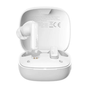 Imagem de Baseus_Bowie_E19 ANC Fone De Ouvido Bluetooth Sem Fio com Cancelamento de Ruído Ativo 33h de Bateria IPX5 À Prova D'água (Branco)