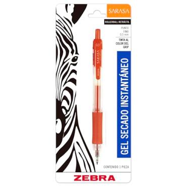 Imagem de ZEBRA CANETA GEL SARASA 0.7MM VERMELHO CL-01