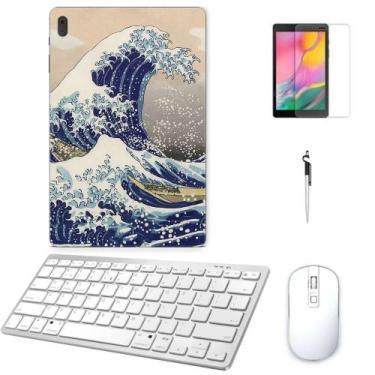 Imagem de Adesivo Galaxy Tab S8 Sm-X7068 Kanagawa/Tecl/Mou/Can/Pel - Skin Zabom