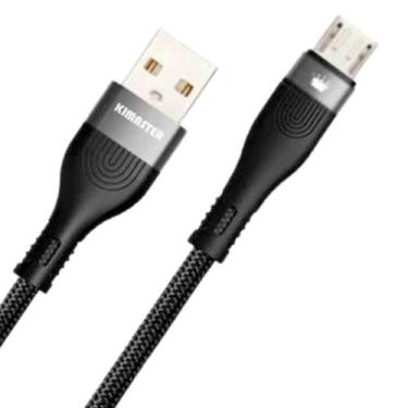 Imagem de Cabo de Dados V8 2M 20W QC Micro USB Kimaster CB763