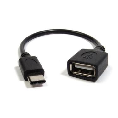 Imagem de Cabo Adaptador Otg Usb 3.0 Fêmea P/ Usb Tipo C Macho Dados - Duda Stor
