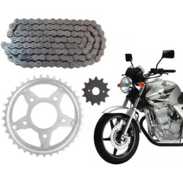 Imagem de Kit Transmissão com Retentor CBX 250 TWISTER de 2001 a 2008 - Loja Dua