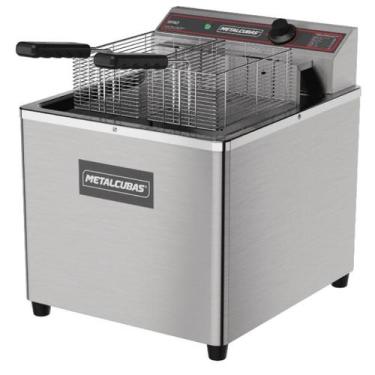 Imagem de Fritador Agua Oleo 18 L Metalcubas GFAO18M Eletrico, 110V
