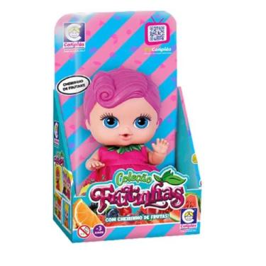 Imagem de Brinquedo Boneca Coleção Frutinhas Groselha com Cheirinho de Frutas 19