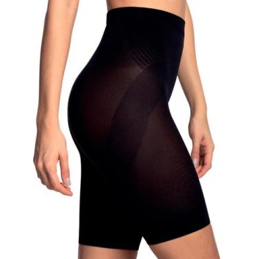 Imagem de Cinta Short Modeladora Up Line Loba Fio 15 Lupo 5690, P, Preto
