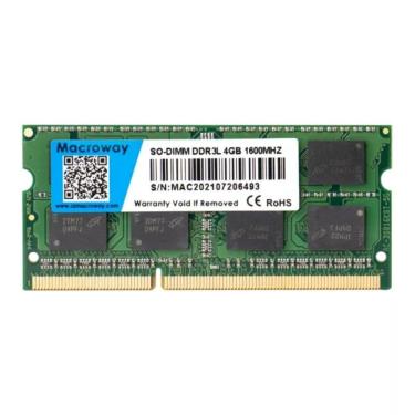 Imagem de Memoria Ram Ddr3l 4gb 1600mhz Para Notebook - Marca Macroway