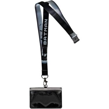 Imagem de Cordão DC Deluxe com suporte de cartão PU - Batman