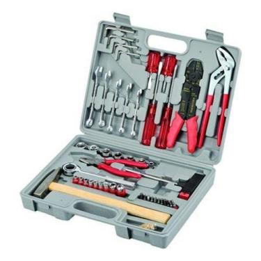 Imagem de Jogo De Ferramentas Com 100 Peças Aço Carbono - Kit Completo - GFORCE