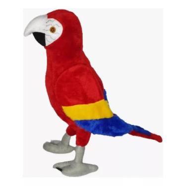 Imagem de Arara de Pelúcia 52cm de Altura Menina/Menino