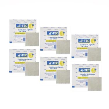 Imagem de Kit 6 Curativo De Alginato De Cálcio 10cm X 10cm - Missner