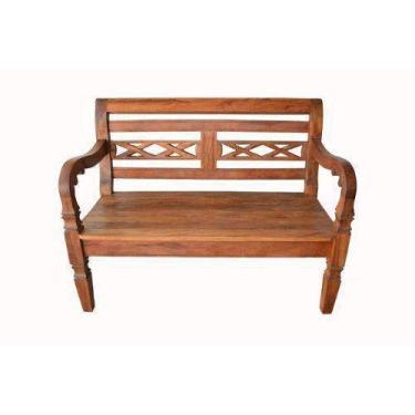 Imagem de Banco Namoradeira Narceja em Madeira de Demolição - Cód 971 - Barrocar