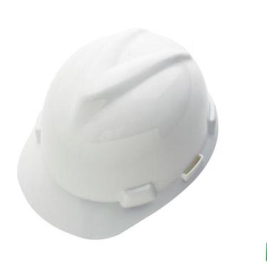 Imagem de Capacete de Segurança V-gard com Jugular/Carneira Msa Ca 498 Epi, Bran