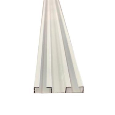 Imagem de Trilho Suísso Duplo Max Para Cortina 2,00m Teto/cortineiro - DECOR LÍD