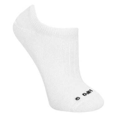 Imagem de Meia Lupo Sport Sem Cano Ref 3270 - 1 Par, Branco, 45/48