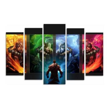 Imagem de Quadro League Of Legends Skin Udir Lendario Sala Quart - NEYRAD