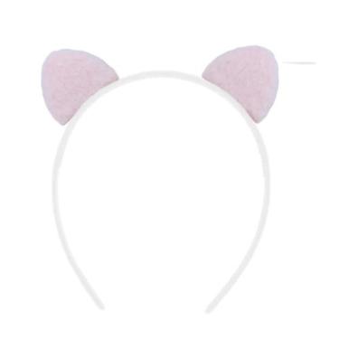 Imagem de Tiara Orelhinha, Orelha de Gato Rosa Bebê - RECANTO ASTRAL 