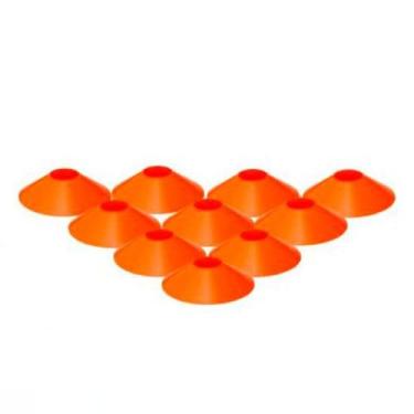Imagem de Kit C/ 10 Mini Cone Chapéu Chinês Prouno, Laranja, ST