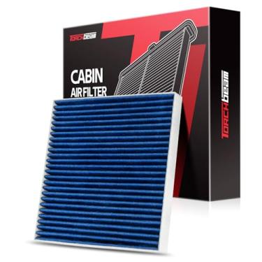 Imagem de Torchbeam Filtro de ar de cabine CF10285 substituição para Camry 2007-2017 2,4L, Corolla 2009-2019, RAV 4 2006-2018, Tundra 2007-2021, Highlander 2008-2019 3,3L, Outback 2010-2020 19 2. 5L, 4Runner