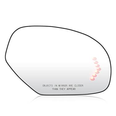 Imagem de Vidro retrovisor do lado direito do passageiro para Chevy Avalanche/Suburban 2500/GMC Sierra 1500 2500HD 3500HD, 2007-2014 Cadillac Escalade/Chevy Silverado 2500HD 3500HD/1500/Tahoe/GMC Yukon