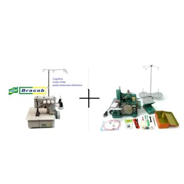 Imagem de Galoneira Semi Industrial  3 agulhas-12M-Garantia-220V+LED