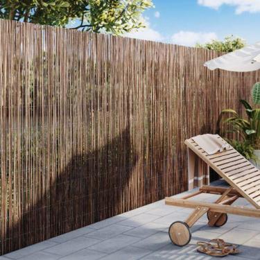 Imagem de Cercado Oculto De Vime 2x3 Marrom - Naterial, Marrom