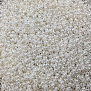 Imagem de Ivory Ceylon Miyuki 11/0 rocailles glass seed beads 24 grams
