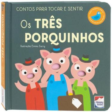 Imagem de Livro - Contos Para Tocar e Sentir: Três Porquinhos, Os