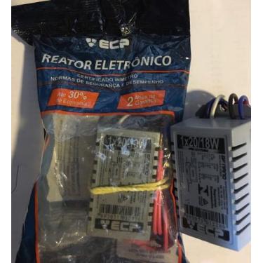 Imagem de Reator eletronico bivolt p/ uma lampada fluorescente tubular 18/20w - 