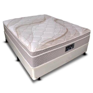 Imagem de Cama box + Dabe La Luna CASAL ANTIGO - Molas Ensacadas - 128x188, 128 