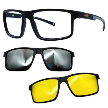 Imagem de Oculos Mormaii 6127 Swap 5 Com 2 Clipons Prata e Noturno, Apj