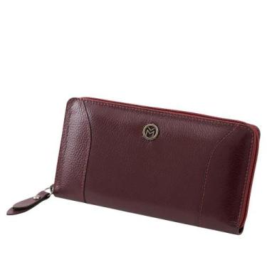 Imagem de Carteira de Couro Mariart 601, Purple