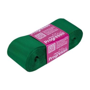 Imagem de Fita Gorgurão Progresso 38mm nº9 - 10m Cor 217 Verde Bandeira - 01 uni